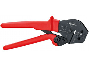 Пресс-клещи KNIPEX 3 гнезда, штекеры открытые неизолированные 4.8/6.3 мм, 0.5-6.0 мм², длина 250 мм, фото 2