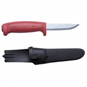 Нож Morakniv Basic 511, углеродистая сталь, красный 12147, фото 1