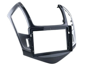 Рамка InCar для UMS CHEVROLET Cruze 2013-2015, 9" SILVER/BLACK UV, фото 5