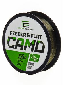 Леска монофильная Feeder Concept FEEDER&FLAT Camo 150/027, фото 3