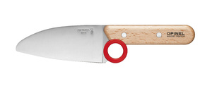 Нож шеф-повара Opinel+защита пальцев, деревянная рукоять, нержавеющая сталь, коробка, 001744, фото 7