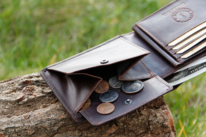 Бумажник Klondike Digger Angus, темно-коричневый, 12х9x2,5 см, фото 9