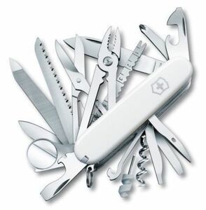 Нож Victorinox SwissChamp, 91 мм, 33 функции, белый