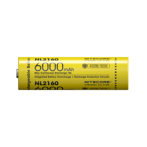 Аккумулятор NITECORE NL2160 21700 3.6v 6000mAh 21,6 Втч 0348, фото 3