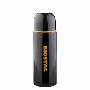 Термос Biostal Спорт (0,75 литра), черный, фото 1