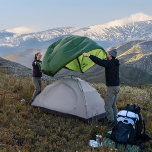 Палатка Naturehike Cloud-Creek PRO, 2-местная, зеленая CNK2550WS022-FGR2, фото 2