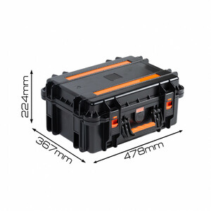 Кейс защитный OffRoadTeam серия Pilgrim модель ORT-P402718, внутренние размеры 400*270*185мм объем 19,98л, IP67, фото 2