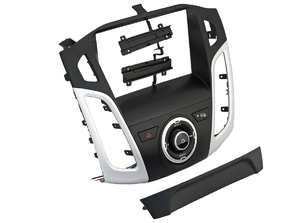 Рамка для INCAR UMS FORD Focus-3 2011-2014, 9" SILVER (тип6), фото 2