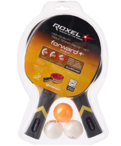 Набор для настольного тенниса Roxel Forward, 2 ракетки, 3 мяча, фото 1