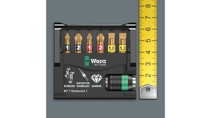 Набор бит Wera с битодержателем, 30 пр., 1/4" C6.3 Bit-Check 30 TX Universal 1, фото 2