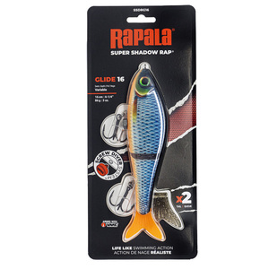 Воблер RAPALA Super Shadow Rap Glide 16 /BGH /тонущий / 16см, 86гр, фото 3