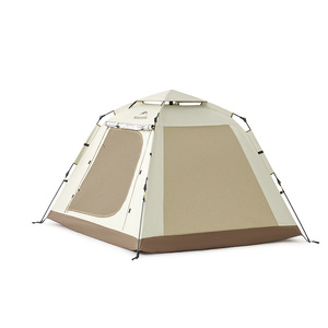 Палатка 3-местная c навесом Naturehike Ango Picnic Automatic Tent CNK2450WS021, бежевая, 6976507662536, фото 2