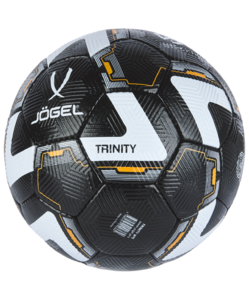 Мяч футбольный Jögel Trinity №5, черный/белый, фото 8