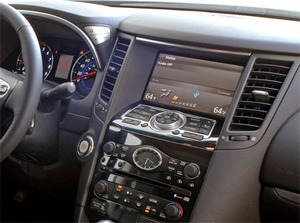 Рамка InCar для UMS INFINITI FX30d II (S51) Рестайлинг 2011-2013, 9", фото 5