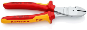 Бокорезы KNIPEX особо мощные VDE, 200 мм, хром, 2-комп диэлектрические ручки, фото 2