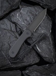 Нож CIVIVI Fixed Blade Elementum сталь D2, рукоять G10 черная, фото 9