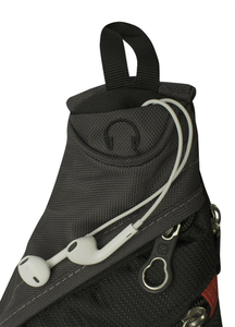 Рюкзак Swissgear с одним плечевым ремнем, черный/серый, 25x15x45 см, 7 л, фото 3