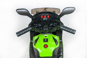 Детский мотоцикл Toyland Minimoto LQ 158 Зеленый, фото 7