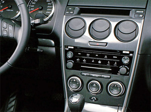 Рамка InCar для UMS MAZDA 6 (GG) 2002-2007, 9" (тип2 Консоль), фото 5