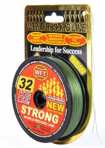Шнур плетёный WFT KG STRONG Green 150/022, фото 1