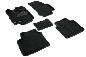 Коврики Seintex 3D ВОРС для JAC JS6 2022-н.в. (черные, 98850), фото 1