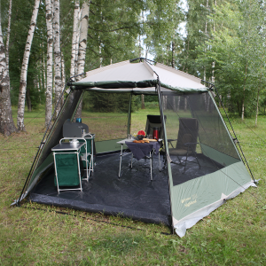 Палатка-шатер BTrace Highland  (Зеленый/Бежевый), фото 1