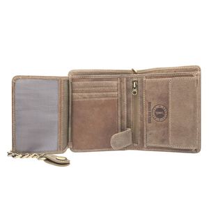 Бумажник Klondike Wayne Bear, коричневый, 10,5x12,5 см, фото 5