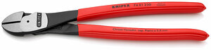 Бокорезы особо мощные, 250 мм, фосфатированные, обливные ручки KNIPEX KN-7401250, фото 1