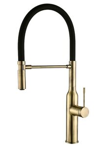 Смеситель для кухни ZORG Steel Hammer (SH 2022 BRONZE) Бронза, фото 1