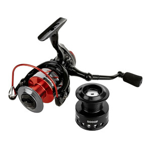 Катушка Nisus IKUMI 5000F 4+1 подшип + зап.шпуля (N-FSP-IK5000F-S), фото 1