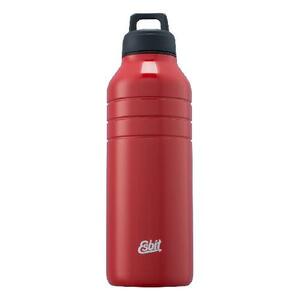 Бутылка для воды Esbit MAJORIS DB1000TL-R, из нержавеющей стали, красная, 1.0 л, фото 1
