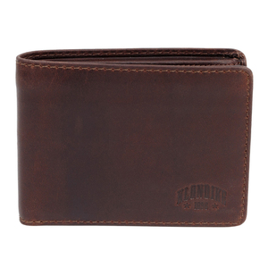 Бумажник Klondike Digger Angus, темно-коричневый, 12х9x2,5 см, фото 1