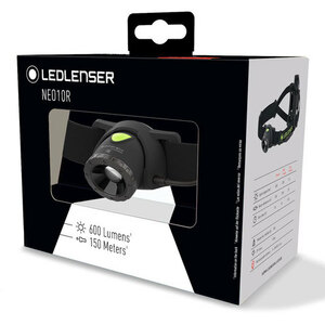 Фонарь светодиодный налобный LED Lenser NEO10R, черный, 600 лм, аккумулятор, фото 2