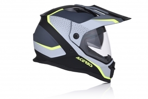 Шлем Acerbis REACTIVE GRAFFIX Black/Grey XL, фото 3