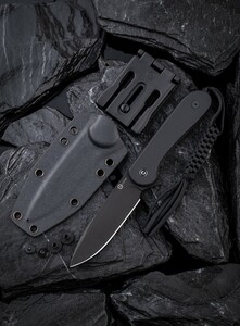 Нож CIVIVI Fixed Blade Elementum сталь D2, рукоять G10 черная, фото 15