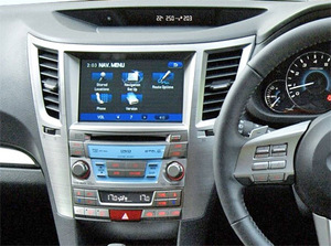 Рамка Incar  для UMS SUBARU Outback, Legacy 2010-2014, 9" правый руль, фото 5