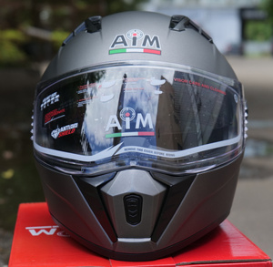 Шлем AiM JK320 Grey Metal XL, фото 3