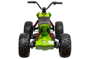 Детский квадроцикл Toyland ATV YAF 7075 зелёный, фото 5