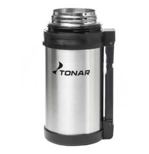 Термос (HS.TM-011) 1200ML (дополн.пласт.чашка, скл.ручка, ремень) TONAR, фото 5
