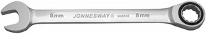JONNESWAY W45108 Ключ гаечный комбинированный трещоточный, 8 мм