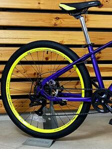 Велосипед подростковый Tech Team Storm 26"х14 фиолетовый 2026, фото 8