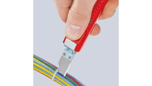 Стриппер для круглого кабеля, Knipex Ø 8-28 мм, длина 130 мм, SB, фото 3
