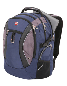 Рюкзак Swissgear 15", синий/серый, 35х23х48 см, 39 л, фото 7