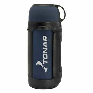 Термос (HS.TM-041) 1400ML (крышка-кружка с ручк, доп.пл.чашка, скл.ручки, ремень) TONAR, фото 1