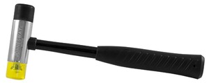 JONNESWAY M07016 Молоток с мягкими бойками и фиберглассовой ручкой, 840 гр.