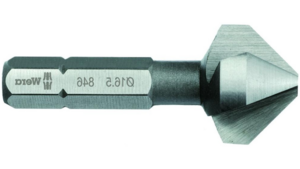 Бита-зенкер Wera конический трёхканавочный 90°, 1/4" C6.3, 8.30 x 31 мм 846/1, фото 3