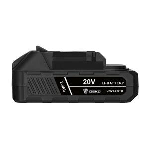 Аккумулятор DEKO UNV2.0 STD, Li-ion, 20В, 2.0А*ч, фото 3
