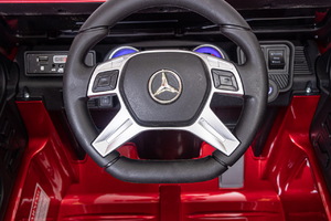 Электромобиль Toyland Mercedes Benz Maybach Small G 650S Красный, фото 9