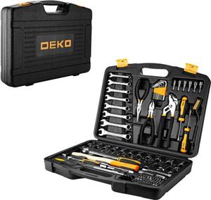 Профессиональный набор инструмента для дома и авто в чемодане Deko DKMT113 (113 предметов) 065-0740