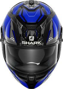 Шлем SHARK SPARTAN GT CARBON URIKAN Black/Blue XL, фото 3